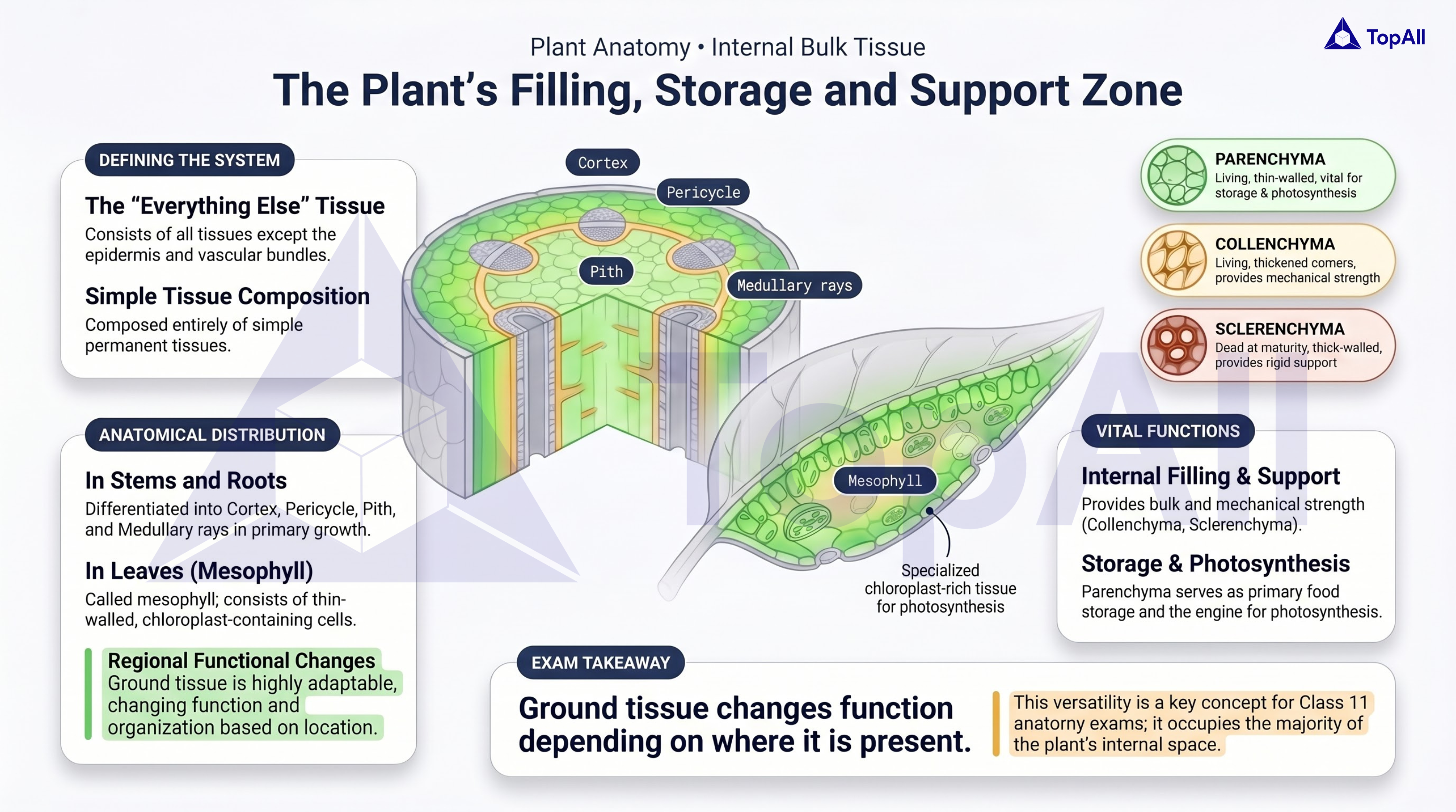 The Ground Tissue System